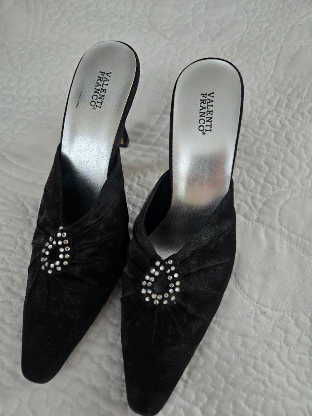 New Valenti Franco, size 7 M, Black